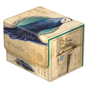 The Sidewinder 100+ Xenoskin is a high-quality TCG deck box that offers premium card protection thanks to its resistant Xenoskin material, microfiber inner lining, and strong magnetic closure, while still granting easy and convenient access to the deck inside. The deck boxes are printed in full color with officially licensed artworks from Magic: The Gathering's upcoming set Avatar: The Last Airbender. The Sidewinder 100+ Xenoskin is optimized to hold 100 double-sleeved or 120 single-sleeved cards in Ultimat