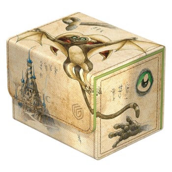 The Sidewinder 100+ Xenoskin is a high-quality TCG deck box that offers premium card protection thanks to its resistant Xenoskin material, microfiber inner lining, and strong magnetic closure, while still granting easy and convenient access to the deck inside. The deck boxes are printed in full color with officially licensed artworks from Magic: The Gathering's upcoming set Avatar: The Last Airbender. The Sidewinder 100+ Xenoskin is optimized to hold 100 double-sleeved or 120 single-sleeved cards in Ultimat