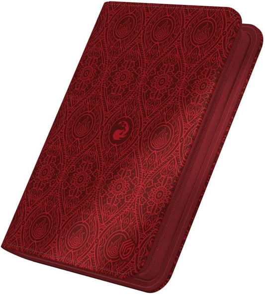 Made from high-quality printed, resistant Xenoskin material and equipped with a zipper to completely close the trading card binder, the Zipfolio 160 Xenoskin album has a total of 160 compartments (20 pages with 8 compartments each) with a practical side-loading design. The Zipfolio 160 Xenoskin albums feature officially licensed artworks from Magic: The Gathering's upcoming set Avatar: The Last Airbender.