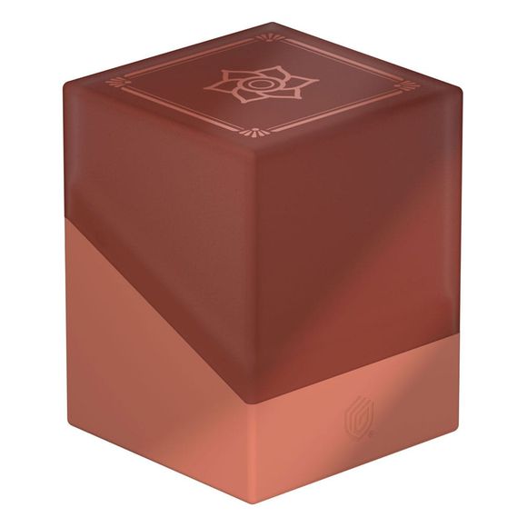 The third part of Ultimate Guard’s “Katana: The Shogun’s Journey” series includes four Boulder 100+ deck boxes along with a matching Arkhive 400+ mass storage box. The four Boulders — in the designs Soushin (Blue), Kousei (Red), Kouyo (Brown), and Suirei (Green) — fit perfectly into the breathtaking wood-art inspired Arkhive 400+ (available for purchase separately).