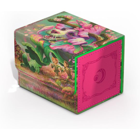 The Sidewinder 100+ Xenoskin is a high-quality TCG deck box that offers premium card protection thanks to its resistant Xenoskin material, microfiber inner lining, and strong magnetic closure, while still granting easy and convenient access to the deck inside. The deck boxes are printed in full color with officially licensed artworks from Magic: The Gathering’s upcoming set "Lorwyn Eclipsed". The Sidewinder 100+ Xenoskin is optimized to hold 100 double-sleeved or 120 single-sleeved cards in Ultimate Guard s