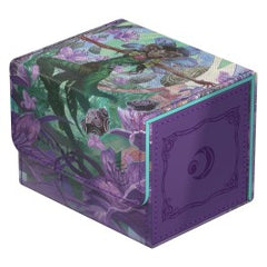 The Sidewinder 100+ Xenoskin is a high-quality TCG deck box that offers premium card protection thanks to its resistant Xenoskin material, microfiber inner lining, and strong magnetic closure, while still granting easy and convenient access to the deck inside. The deck boxes are printed in full color with officially licensed artworks from Magic: The Gathering’s upcoming set "Lorwyn Eclipsed". The Sidewinder 100+ Xenoskin is optimized to hold 100 double-sleeved or 120 single-sleeved cards in Ultimate Guard s