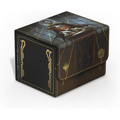 The Sidewinder 100+ Xenoskin is a high-quality TCG deck box that offers premium card protection thanks to its resistant Xenoskin material, microfiber inner lining, and strong magnetic closure, while still granting easy and convenient access to the deck inside. The deck boxes are printed in full color with officially licensed artworks from Magic: The Gathering’s upcoming set "Secrets of Strixhaven". The Sidewinder 100+ Xenoskin is optimized to hold 100 double-sleeved or 120 single-sleeved cards in Ultimate G