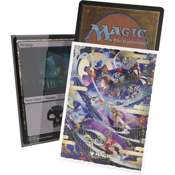Ultimate Guard’s Art Sleeves are premium card sleeves with officially licensed artwork from Magic: The Gathering’s "Secrets of Strixhaven" set, featuring a detailed, scratchproof print on the fully opaque back and an extra-clear front. Their textured back ensures a smooth shuffle feel, while high-quality materials guarantee durability, making Art Sleeves ideal for both casual and tournament players.