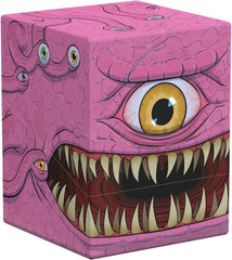 <p><strong>Ultimate Guard Squaroe Dungeons & Dragons DND001 – Beholder</strong> combines durable TCG card storage with iconic D&D artwork. Inspired by the legendary Beholder, this collectible deck box features a secure closure and a sturdy design for protecting your favorite decks at home, in storage, or during game night.</p>

<p>Designed for standard- and Japanese-sized trading cards, the Squaroe holds up to 100 double-sleeved, 120 single-sleeved, or 210 unsleeved cards. Made in Germany from 78% renewable