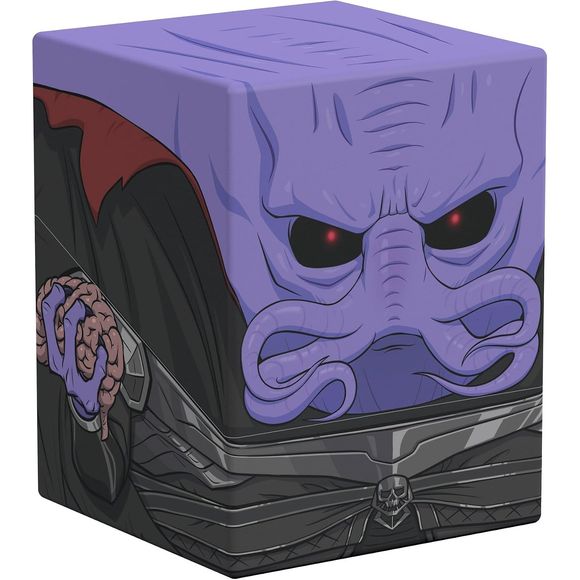 <p><strong>Ultimate Guard Squaroe Dungeons & Dragons DND003 – Mind Flayer</strong> brings one of D&D’s most iconic monsters to a durable, fully printed collectible deck box. Featuring striking Mind Flayer artwork, a sturdy shell, and secure closure, this Squaroe helps protect your favorite deck during storage, travel, tournaments, and game night.</p>

<p>Designed for standard- and Japanese-sized trading cards, it holds up to 100 double-sleeved cards and works with Magic: The Gathering, Pokémon, Lorcana, Yu-