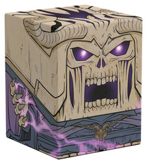 <p><strong>Ultimate Guard Squaroes: Dungeons & Dragons – Acererak Deck Case 100+</strong> combines collectible fantasy artwork with premium trading card protection. Featuring the iconic lich Acererak from Dungeons & Dragons, this fully printed deck box offers a durable construction and secure closure to keep your cards organized and protected. Made in Germany using 78% renewable resources, the Squaroes deck case holds up to 100 double-sleeved or 120 single-sleeved cards. Compatible with Magic: The Gathering