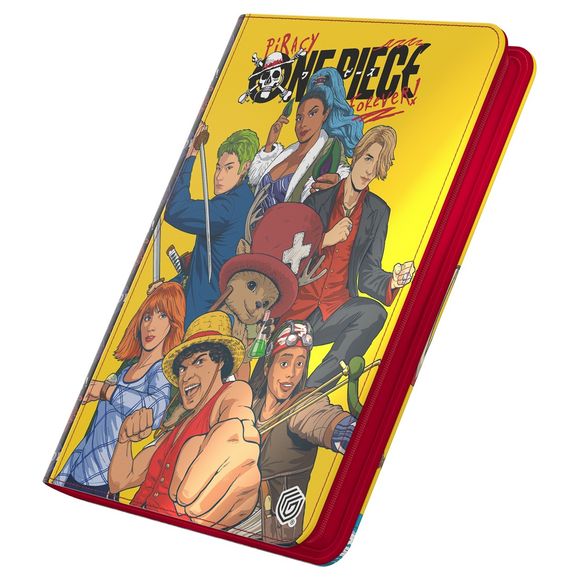 Ultimate Guard's Zipfolio 360 18-Pocket Xenoskin is a premium trading card binder offering 360 compartments for standard- or Japanese-sized cards across 20 integrated pages (18 pockets per page). Its resistant Xenoskin material and high-quality, side-loading pocket pages (designed for double-sleeved cards*) make it the perfect One Piece, Magic: The Gathering, Pokémon, Lorcana, Flesh and Blood, Yu-Gi-Oh!, or Riftbound card binder. The Zipfolio closes fully with a zipper, guaranteeing more card protection tha