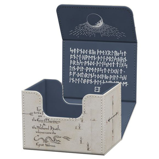 Dive into the legendary world of The Hobbit with Ultimate Guard's new "The Hobbit" series! This officially licensed product line includes Sidewinder 100+ and 133+ Xenoskin deckboxes, a printed "Glow in the Dark" Boulder 100+, and six Play-Mats.