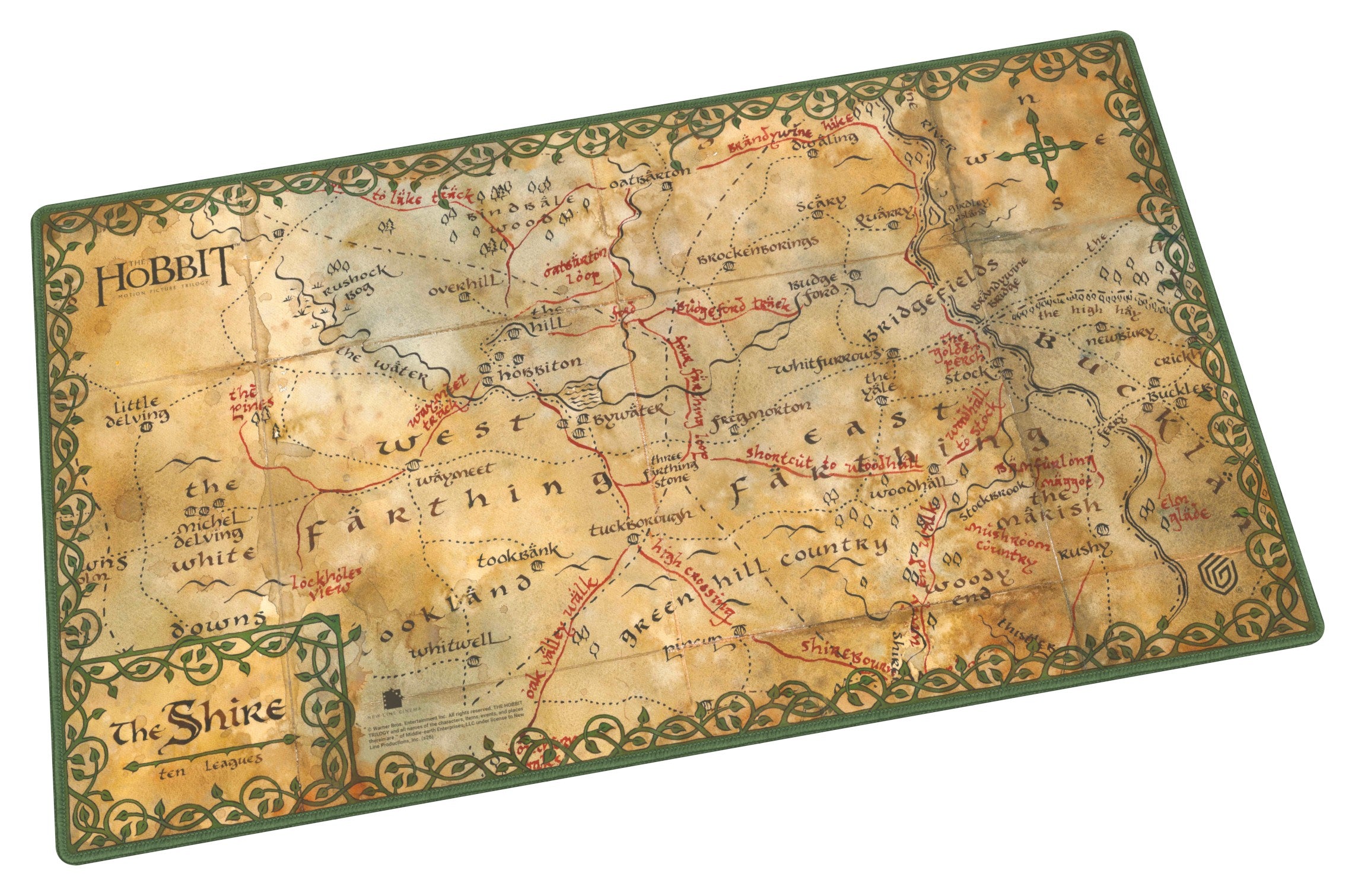 Dive into the legendary world of The Hobbit with Ultimate Guard's new "The Hobbit" series! This officially licensed product line includes Sidewinder 100+ and 133+ Xenoskin deckboxes, a printed "Glow in the Dark" Boulder 100+, and six Play-Mats.