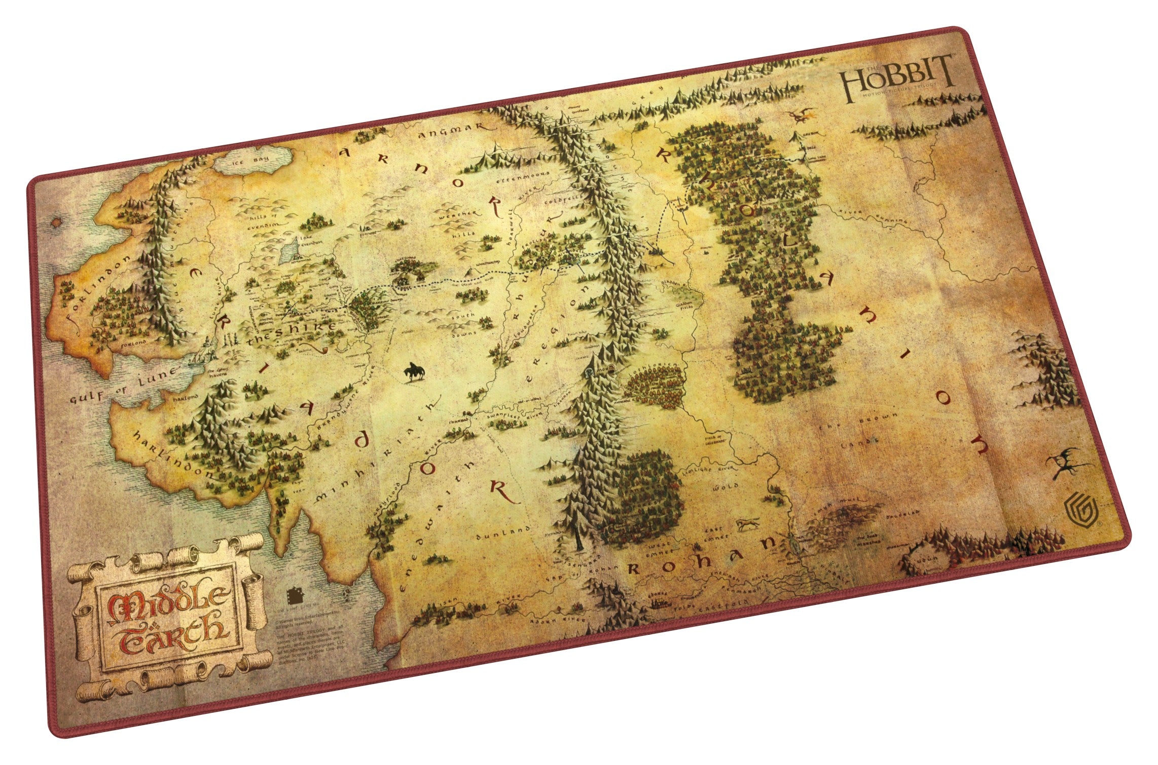 Dive into the legendary world of The Hobbit with Ultimate Guard's new "The Hobbit" series! This officially licensed product line includes Sidewinder 100+ and 133+ Xenoskin deckboxes, a printed "Glow in the Dark" Boulder 100+, and six Play-Mats.
