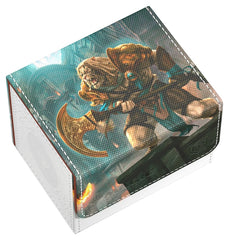 The Sidewinder 100+ Xenoskin is a high-quality TCG deck box that offers premium card protection thanks to its resistant Xenoskin material, microfiber inner lining, and strong magnetic closure, while still granting easy and convenient access to the deck inside. The deck boxes are printed in full color with officially licensed artworks from Magic: The Gathering’s upcoming set "Reality Fracture". The Sidewinder 100+ Xenoskin is optimized to hold 100 double-sleeved or 120 single-sleeved cards in Ultimate Guard