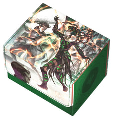 The Sidewinder 100+ Xenoskin is a high-quality TCG deck box that offers premium card protection thanks to its resistant Xenoskin material, microfiber inner lining, and strong magnetic closure, while still granting easy and convenient access to the deck inside. The deck boxes are printed in full color with officially licensed artworks from Magic: The Gathering’s upcoming set "Reality Fracture". The Sidewinder 100+ Xenoskin is optimized to hold 100 double-sleeved or 120 single-sleeved cards in Ultimate Guard