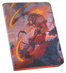 Made from high-quality printed, resistant Xenoskin material and equipped with a zipper to completely close the trading card binder, the Zipfolio 360 Xenoskin album has a total of 360 compartments (20 pages with 18 compartments each) with a practical side-loading design. The Zipfolio 360 Xenoskin albums feature officially licensed artworks from Magic: The Gathering’s upcoming set “Reality Fracture”.