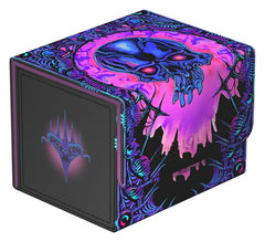 Ultimate Guard's Sidewinder 100+ Xenoskin is a premium Magic: The Gathering deck box offering exceptional card protection with its durable Xenoskin material, microfiber inner lining, and strong magnetic closure—all while providing easy and convenient access to the cards inside. With space for 100 double-sleeved cards in Ultimate Guard sleeves*, the Sidewinder 100+ Xenoskin is the perfect MTG deck box for all Magic formats (Commander/EDH, Modern, Standard, etc.). Designed to combine with Ultimate Guard's Omn