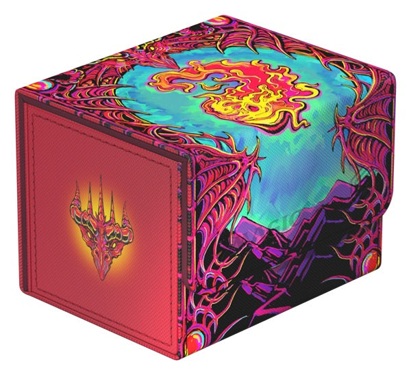 Ultimate Guard's Sidewinder 100+ Xenoskin is a premium Magic: The Gathering deck box offering exceptional card protection with its durable Xenoskin material, microfiber inner lining, and strong magnetic closure—all while providing easy and convenient access to the cards inside. With space for 100 double-sleeved cards in Ultimate Guard sleeves*, the Sidewinder 100+ Xenoskin is the perfect MTG deck box for all Magic formats (Commander/EDH, Modern, Standard, etc.). Designed to combine with Ultimate Guard's Omn