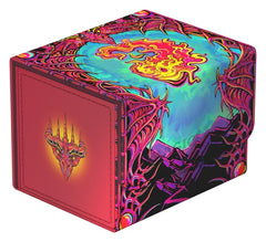 Ultimate Guard's Sidewinder 100+ Xenoskin is a premium Magic: The Gathering deck box offering exceptional card protection with its durable Xenoskin material, microfiber inner lining, and strong magnetic closure—all while providing easy and convenient access to the cards inside. With space for 100 double-sleeved cards in Ultimate Guard sleeves*, the Sidewinder 100+ Xenoskin is the perfect MTG deck box for all Magic formats (Commander/EDH, Modern, Standard, etc.). Designed to combine with Ultimate Guard's Omn