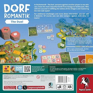 Pegasus Spiele: Dorfromantik - The Duel | Galactic Toys & Collectibles