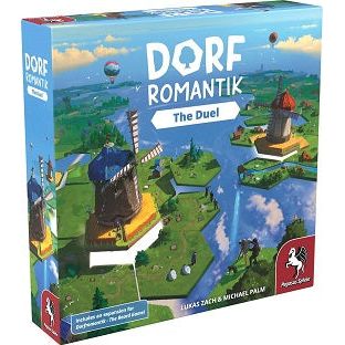 In Dorfromantik - The Duel, compete against another player to see who can create the most beautiful world from hexagonal landscapes. Who will best succeed in fulfilling the wishes of the villagers and mastering the new task types? For additional challenges and more direct interaction, you can add 2 Modules. Of course, you can also compete against each other in teams! For fans of Dorfromantik - The Board Game The game comes with 7 tiles of the new Task types and 4 new Special tiles, including the components