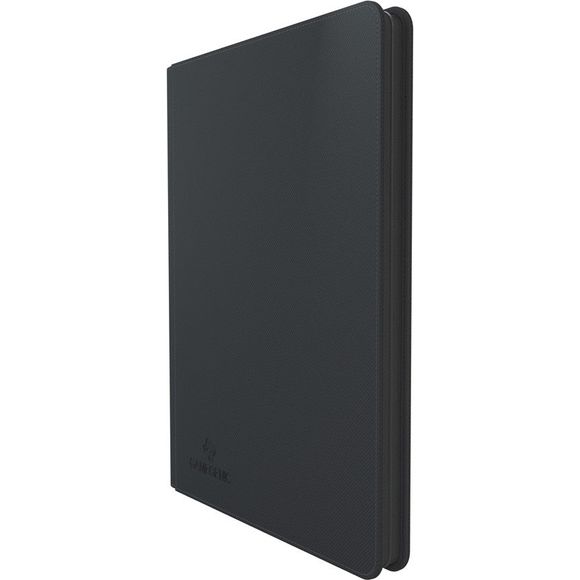 This elegant and compact ring-binder has 3 smaller rings and can carry standard-sized 9- or 18-pocket pages. It is covered with Nexofyber surface which provides an elegant look and comfortable feel while being dirt- and water-repellent. The inside of the Zip-Up Ring-Binder Slim is covered with soft microfiber lining. A durable zipper closes the binder completely and protects all cards from dust and dirt. The reinforced front- and back-cover add a thick layer of protection that keeps your card collection saf