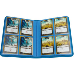 Gamegenic Casual Album 8-Pocket Binder - Blue | Galactic Toys & Collectibles