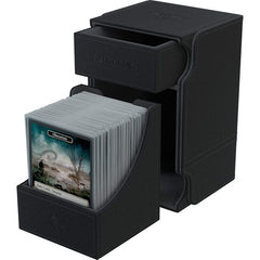 Gamegenic: Deck Box - Watchtower 100+ Convertible - Black | Galactic Toys & Collectibles