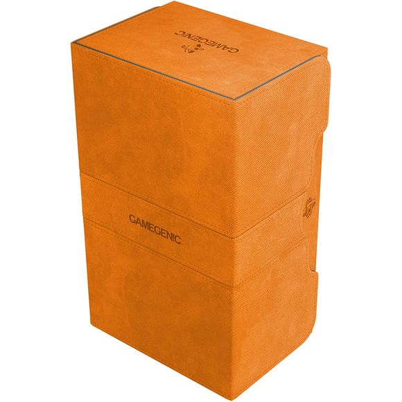 Gamegenic: Deck Box - Stronghold 200+ Convertible - Orange | Galactic Toys & Collectibles