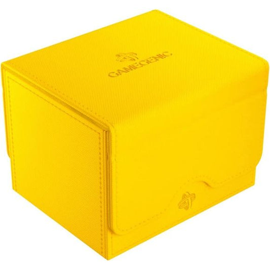 Gamegenic: Sidekick 100+ XL Convertible Deck Box (Yellow) | Galactic Toys & Collectibles