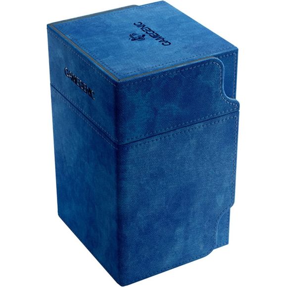 Gamegenic: Watchtower 100+ XL Convertible Deck Box (Blue) | Galactic Toys & Collectibles