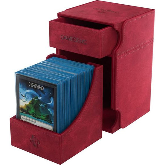 Gamegenic: Watchtower 100+ XL Convertible Deck Box (Red)