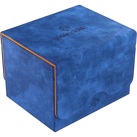 Gamegenic: Sidekick 100+ XL Convertible Deck Box - Blue/Orange (Exclusive Color) | Galactic Toys & Collectibles