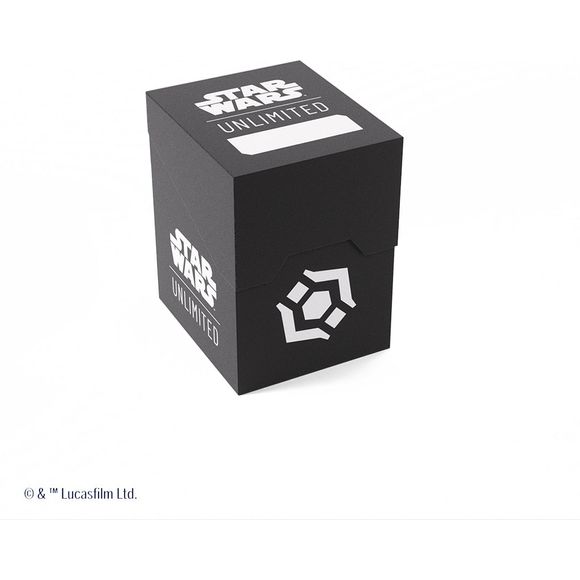 Gamegenic Star Wars: Unlimited Deck Box Soft Crate - Black/White | Galactic Toys & Collectibles