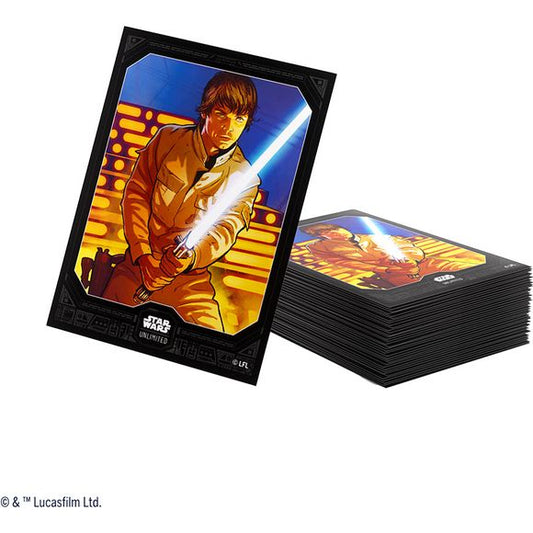 Gamegenic Star Wars: Unlimited Art Sleeves Pack - Luke Skywalker | Galactic Toys & Collectibles