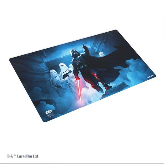 This premium quality, full color printed, and officially licensed Star Wars™: Unlimited Game Mat is a must-have accessory for every passionate gamer! Available in four premium-quality prints of iconic designs, it brings the exciting atmosphere of the Star Wars™ franchise right to the gaming table. The Game Mat enriches the game and perfectly complements every round played!

The softly cushioned playmat is 2mm thick and protects playing cards from rough or dirty surfaces. Each mat is outfitted with an ultraf