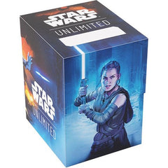 Gamegenic Star Wars: Unlimited Deck Box Soft Crate - Rey / Kylo Ren