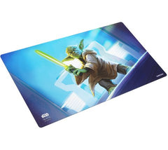 This premium quality, full color printed, and officially licensed Star Wars™: Unlimited Game Mat is a must-have accessory for every passionate gamer! Available in four premium-quality prints of iconic designs, it brings the exciting atmosphere of the Star Wars™ franchise right to the gaming table. The Game Mat enriches the game and perfectly complements every round played!

The softly cushioned playmat is 2mm thick and protects playing cards from rough or dirty surfaces. Each mat is outfitted with an ultraf