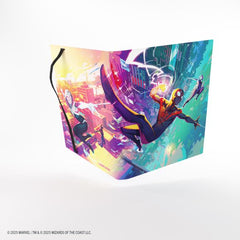 The officially licensed Casual 18-Pocket Album is a great way to collect and organize your valuable cards. The Casual 18-Pocket Album has a colorful cover featuring high-quality, iconic full-art prints from the game. It holds 20 pages with 18 side-loading pockets each, for a total capacity of 360 cards (even double-sleeved). Black pages and strap complete the overall classy look. The extra-wide elastic strap with reinforced stitching safely closes the album.
