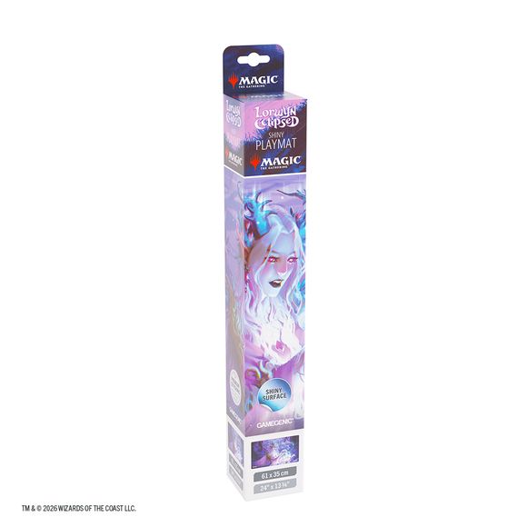 Our premium-quality, full-color printed and officially licensed Shiny Playmats are an essential accessory for every dedicated gamer. Each playmat captures the immersive atmosphere of the game and brings it straight to your tabletop. With 2mm soft cushioning, it protects your cards from rough or dirty surfaces while providing a smooth and comfortable play experience. Innovation: These playmats feature an ultrafine shiny surface treatment that enhances the premium feel without compromising — and even improvin