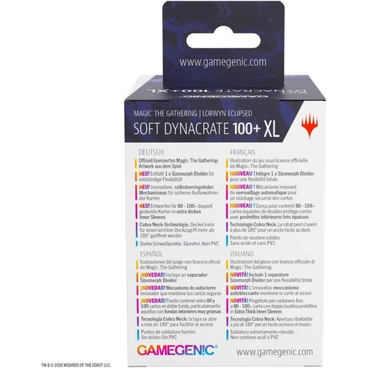 Gamegenic MTG Lorwyn Eclipsed Soft Dynacrate 100+ XL Eirdu, Carrier of Dawn/Isilu, Carrier of Twilight