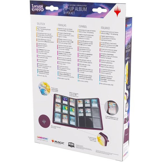 Gamegenic MTG Lorwyn Eclipsed Zip-Up Album 18-Pocket Binder Celestial Reunion