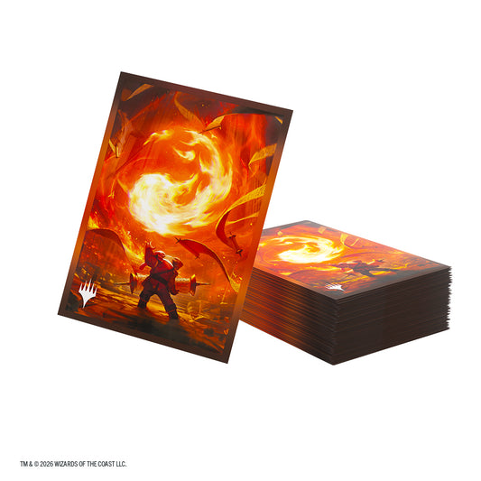 Gamegenic MTG Secrets of Strixhaven Premium Art Sleeves - Mountain