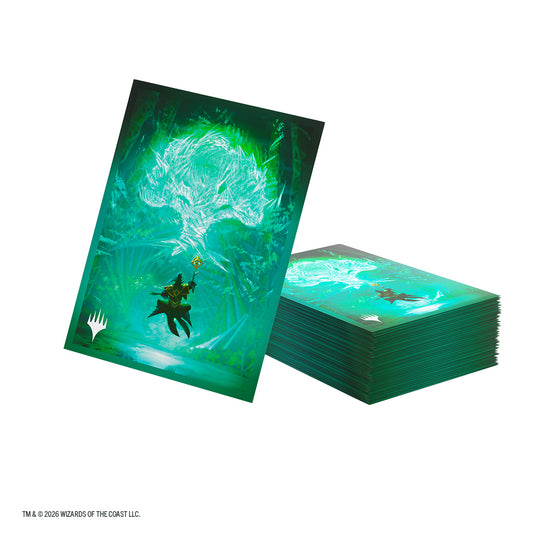 Gamegenic MTG Secrets of Strixhaven Premium Art Sleeves - Forest