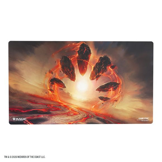These premium-quality, full-color printed and officially licensed Prime Playmats are an essential accessory for every dedicated gamer. Each playmat captures the game’s immersive atmosphere and brings it straight to your tabletop. With 2mm soft cushioning, it protects your
cards from rough or dirty surfaces while offering a smooth and comfortable play experience. The ultrafine fabric surface ensures seamless card movement, while the anti-slip backing keeps the mat firmly in place during gameplay. Each playma