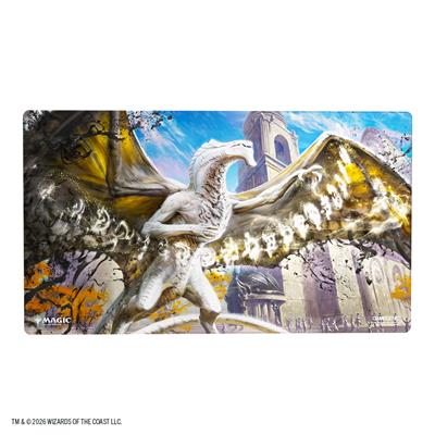 Premium-quality, full-color printed and officially licensed Shiny Playmats are an essential accessory for every dedicated gamer. Each playmat captures the immersive atmosphere of the game and brings it straight to your tabletop. With 2mm soft cushioning, it protects your cards from rough or dirty surfaces while providing a smooth and comfortable play experience. Innovation: These playmats feature an ultrafine shiny surface treatment that enhances the premium feel without compromising — and even improving —