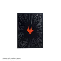 Gamegenic MTG Marvel Super Heroes Premium Double Sleeving Pack 100 Comic Burst Black