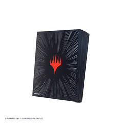 Gamegenic MTG Marvel Super Heroes Premium Double Sleeving Pack 100 Comic Burst Black
