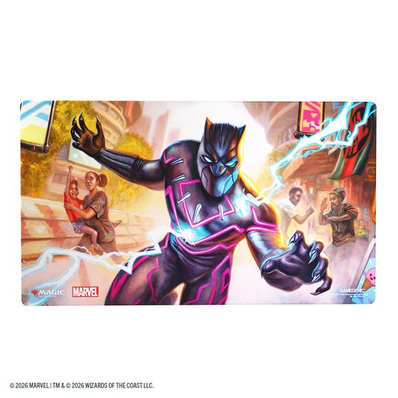 Premium-quality, full-color printed and officially licensed Shiny Playmat. This is an essential accessory for every dedicated gamer.
Each playmat captures the immersive atmosphere of the game and brings it straight to your tabletop. With 2mm soft cushioning, it protects your cards from rough or dirty surfaces while providing a smooth and comfortable play experience.
Innovation: These playmats feature an ultrafine shiny surface treatment that enhances the premium feel without compromising — and even improvin