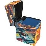 Includes Sizemorph Divider that perfectly adapts to the amount of cards inside the box. This makes it perfect for players who want to store standard size decks with token cards and sideboard, OR players with a double-sleeved Commander deck of 100 cards in extra Thick Inner Sleeves. On top of that, the Soft Dynacrate 100+ XL has an innovative self-lock mechanism, keeping cards securley locked in during transportation. It is fully printed with vibrant, officially licensed artwork from the game. Officially lic