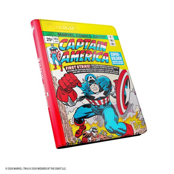 The Zip-Up Album 18-Pocket has a colorful vibrant high-quality, full-art prints from the game on the outside AND inside of the album! It holds 20 pages with 18 side-loading pockets each, for a total capacity of 360 cards (even double-sleeved*). The reinforced, rigid cover keeps the album from warping, and a uniquely designed zipper puller closes it from all sides.