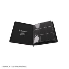 Gamegenic MTG Marvel Super Heroes Zip-Up Album 18-Pocket - Captain America/Black Panther